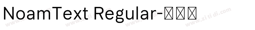 NoamText Regular字体转换 NoamText Regular字体转换